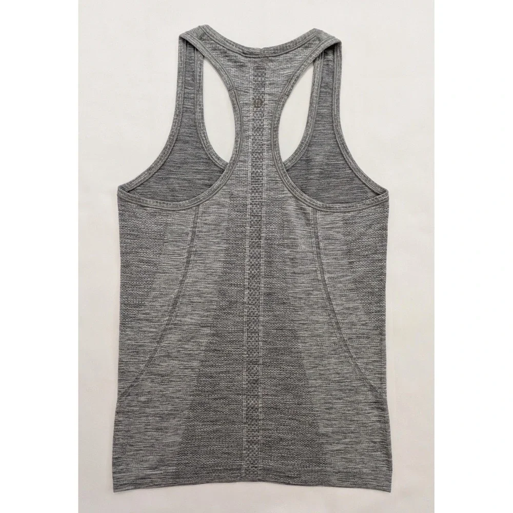 Lululemon Swiftly Tech Tank Top Heathered Gray Women's 6